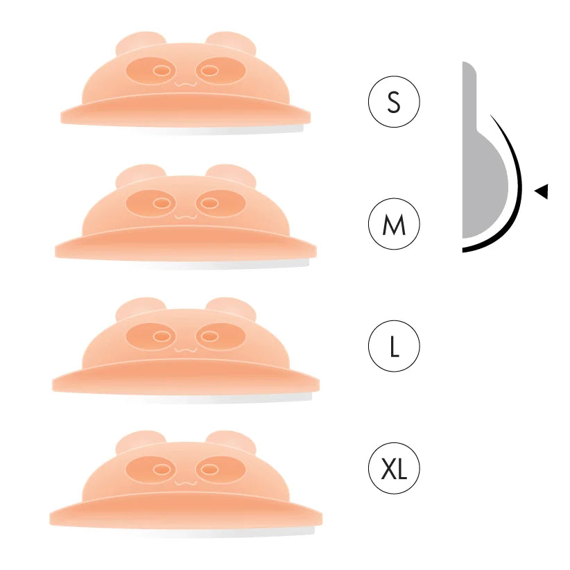 Silicone Pads (מעוגל רחב)