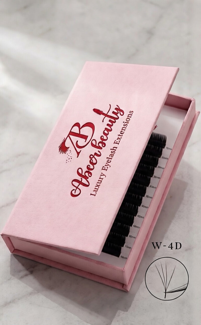 Professional Luxury Eyelash Extensions W-4D