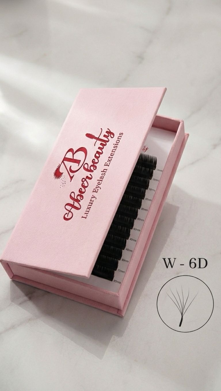 Professional Luxury Eyelash Extensions W-6D