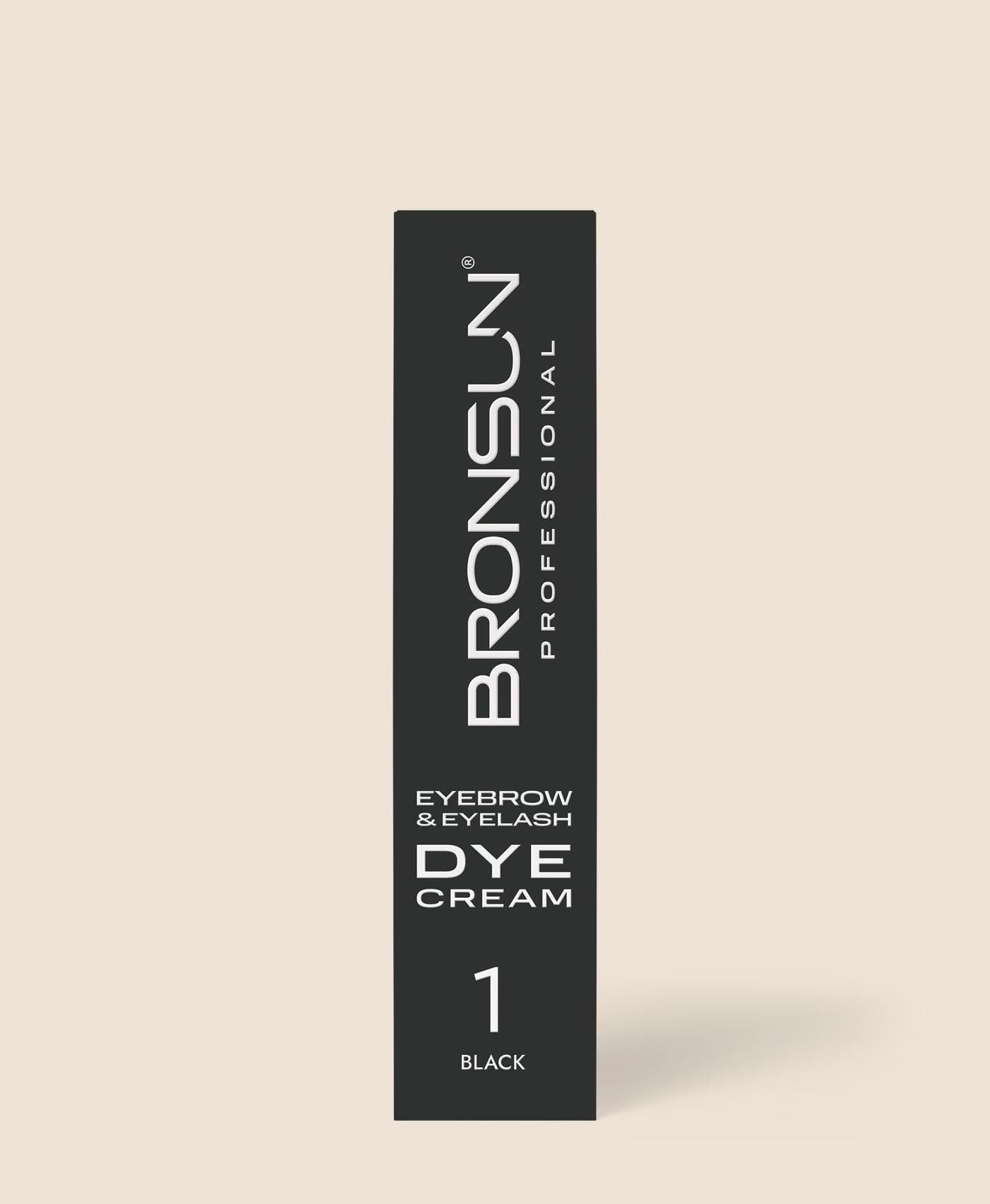 BRONSUN Eyebrow & Eyelash Dye Cream – Professional Brow & Lash Tint