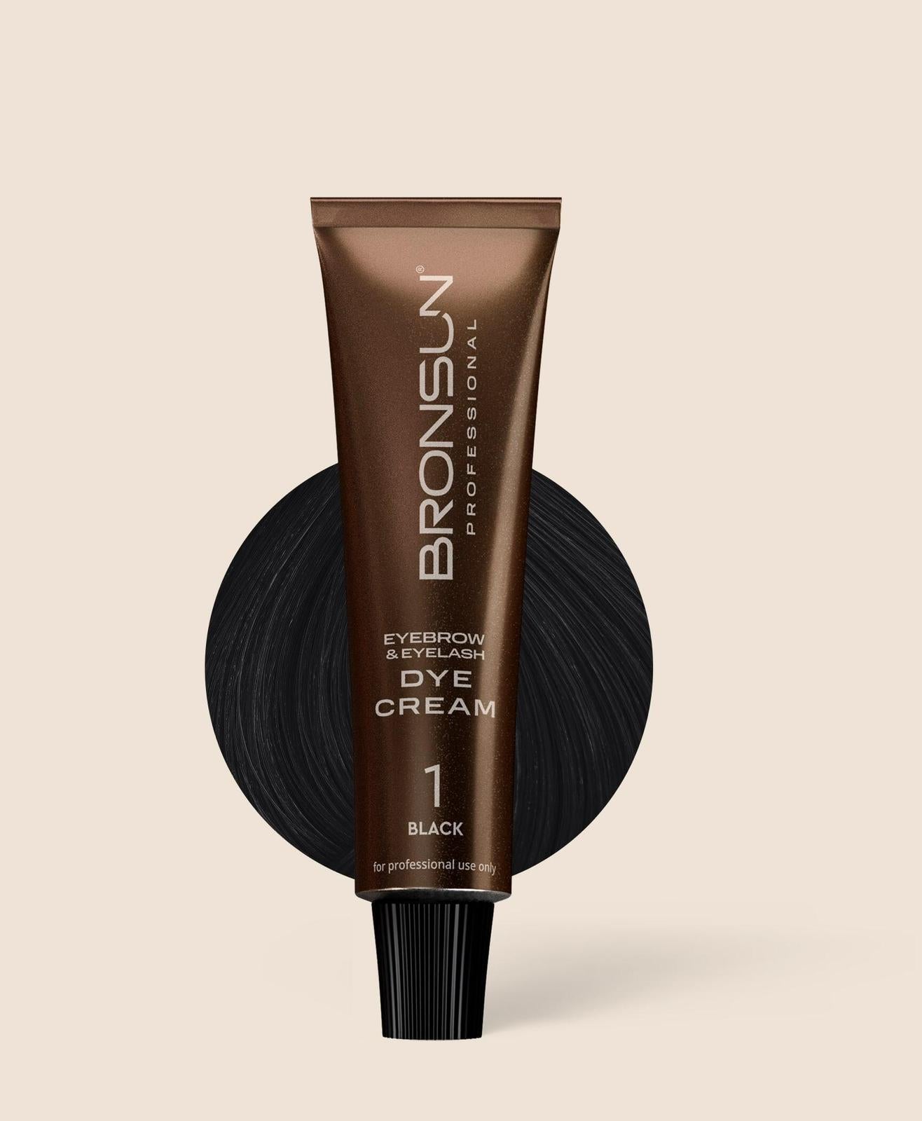 BRONSUN Eyebrow & Eyelash Dye Cream – Professional Brow & Lash Tint