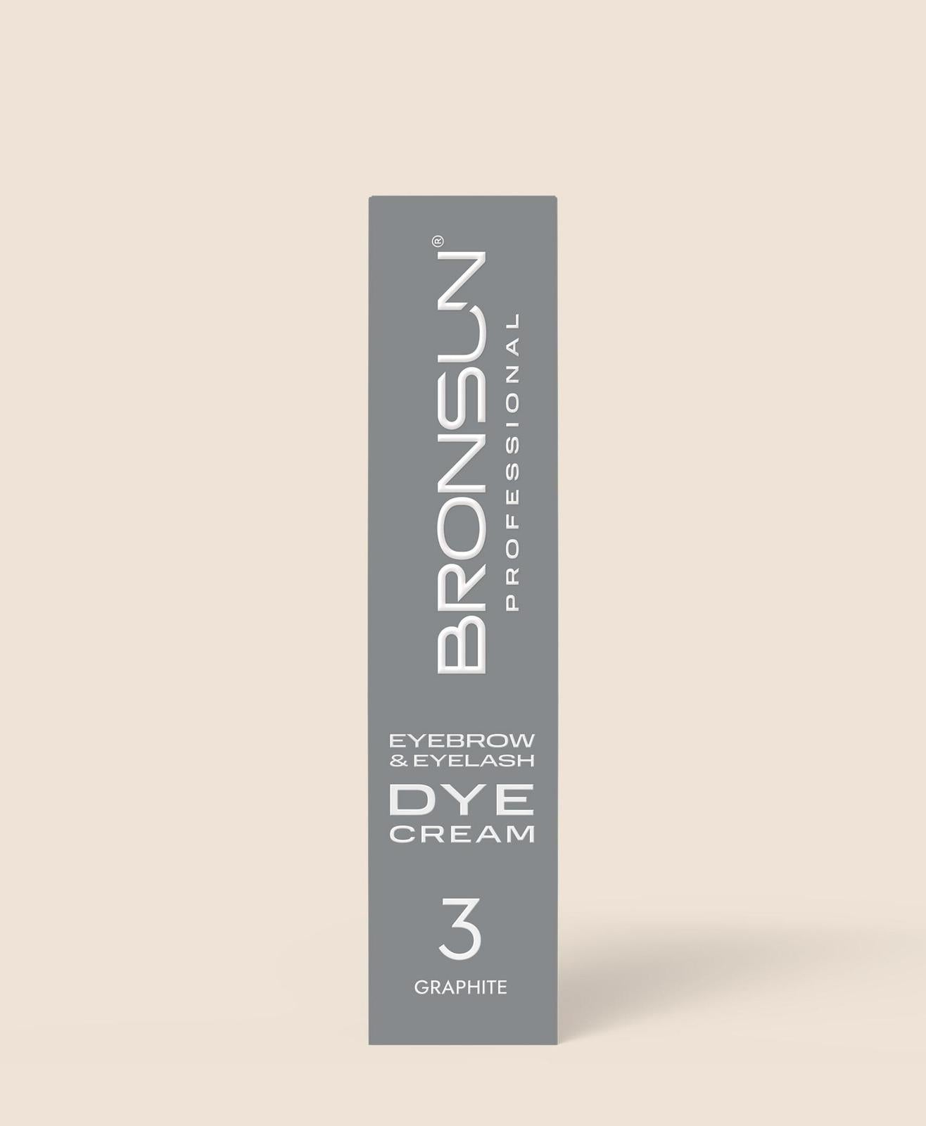 BRONSUN Eyebrow & Eyelash Dye Cream – Professional Brow & Lash Tint