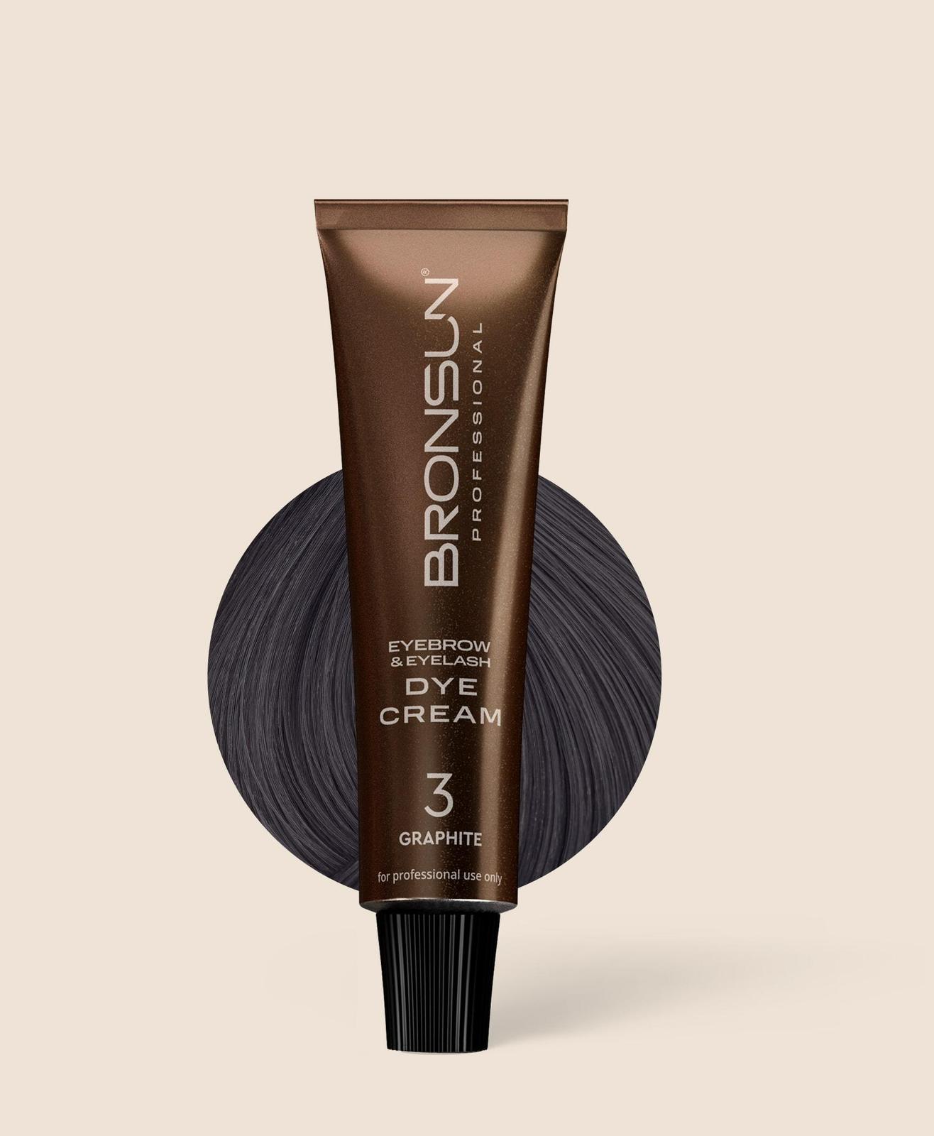 BRONSUN Eyebrow & Eyelash Dye Cream – Professional Brow & Lash Tint