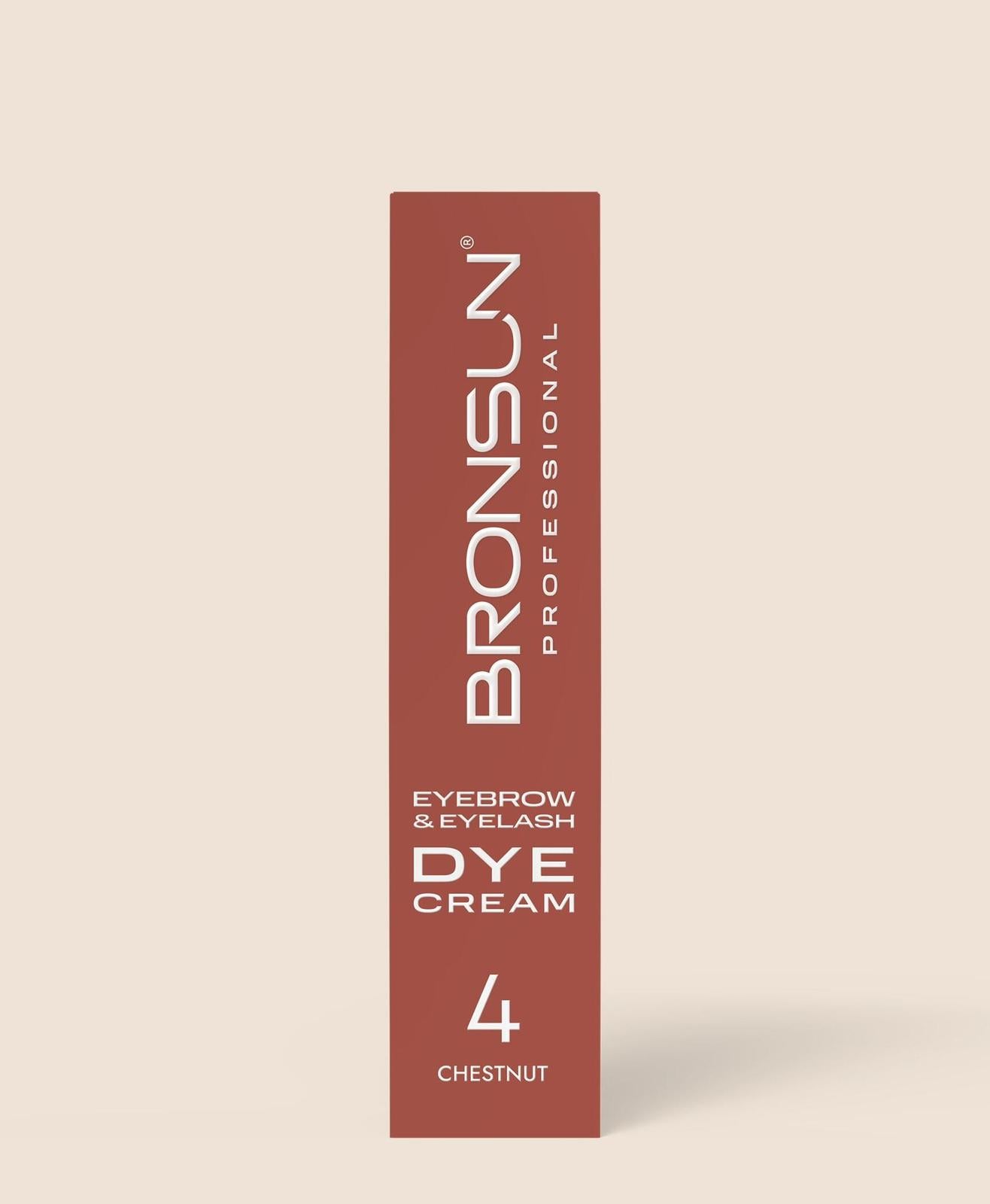 BRONSUN Eyebrow & Eyelash Dye Cream – Professional Brow & Lash Tint